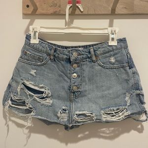 Denim Skort